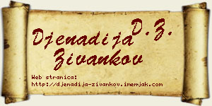 Đenadija Živankov vizit kartica